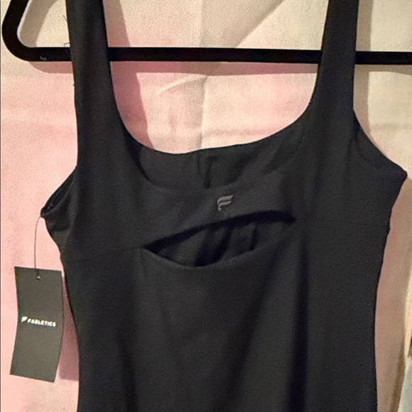 Fabletics Black Cutout Tank Dress - Picture 4 of 7